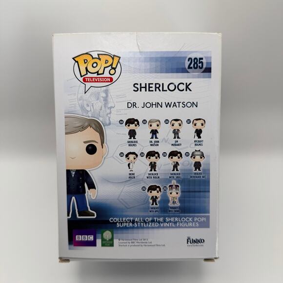 John Watson #285 Funko Pop Television – BBC Sherlock – Vaulted - Picture 3 of 6
